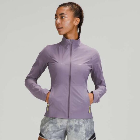 Lululemon SeaWheeze Fast and Free Windbreaker Dusky Lavender - Picture 4 of 13